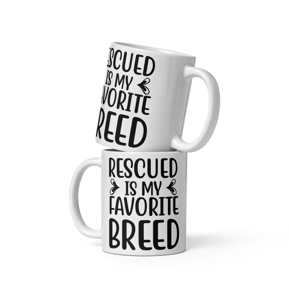 Rescued Breed Mug