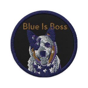 Blue Is Boss Patch