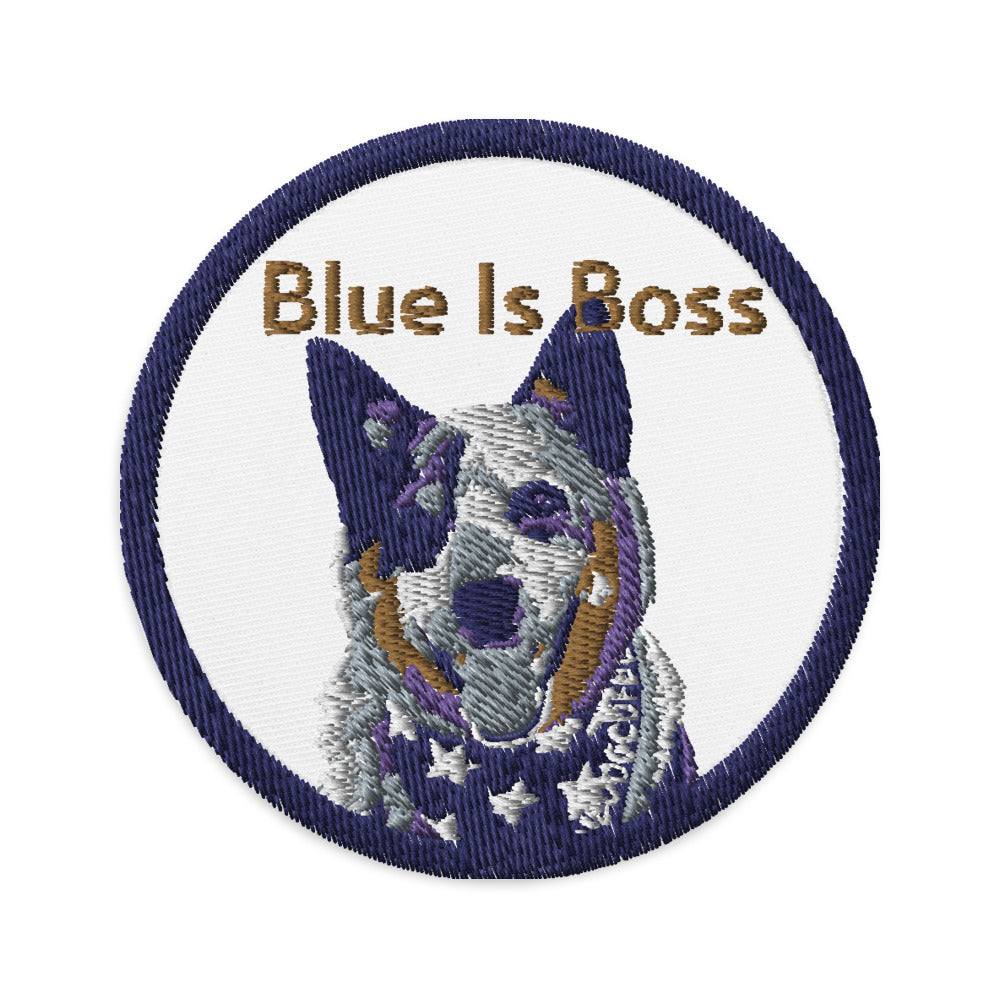 Blue Is Boss Patch