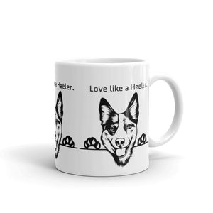 Love Like a Heeler Mug