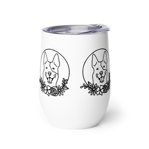 Heeler Wine or Coffee Tumbler